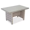 Meble technorattanowe Parma Comida 9 szary Garden Point