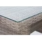 Meble technorattanowe Parma Comida 9 szary Garden Point