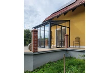 Ogród zimowy Veranda Sanremo Palram - Canopia 3 x 3 m szary