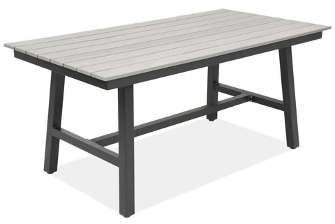 Meble ogrodowe aluminiowe Sydney Apetito 5 z ławką Garden Point antracyt