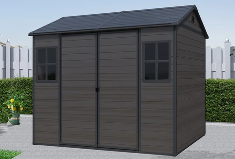 Metalowy domek narzędziowy Tumba 1,9 x 2,4 m Store Boss antracyt