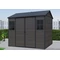 Metalowy domek narzędziowy Tumba 1,9 x 2,4 m Store Boss antracyt