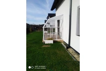 Elegancki biały ogród zimowy Sun Room Palram